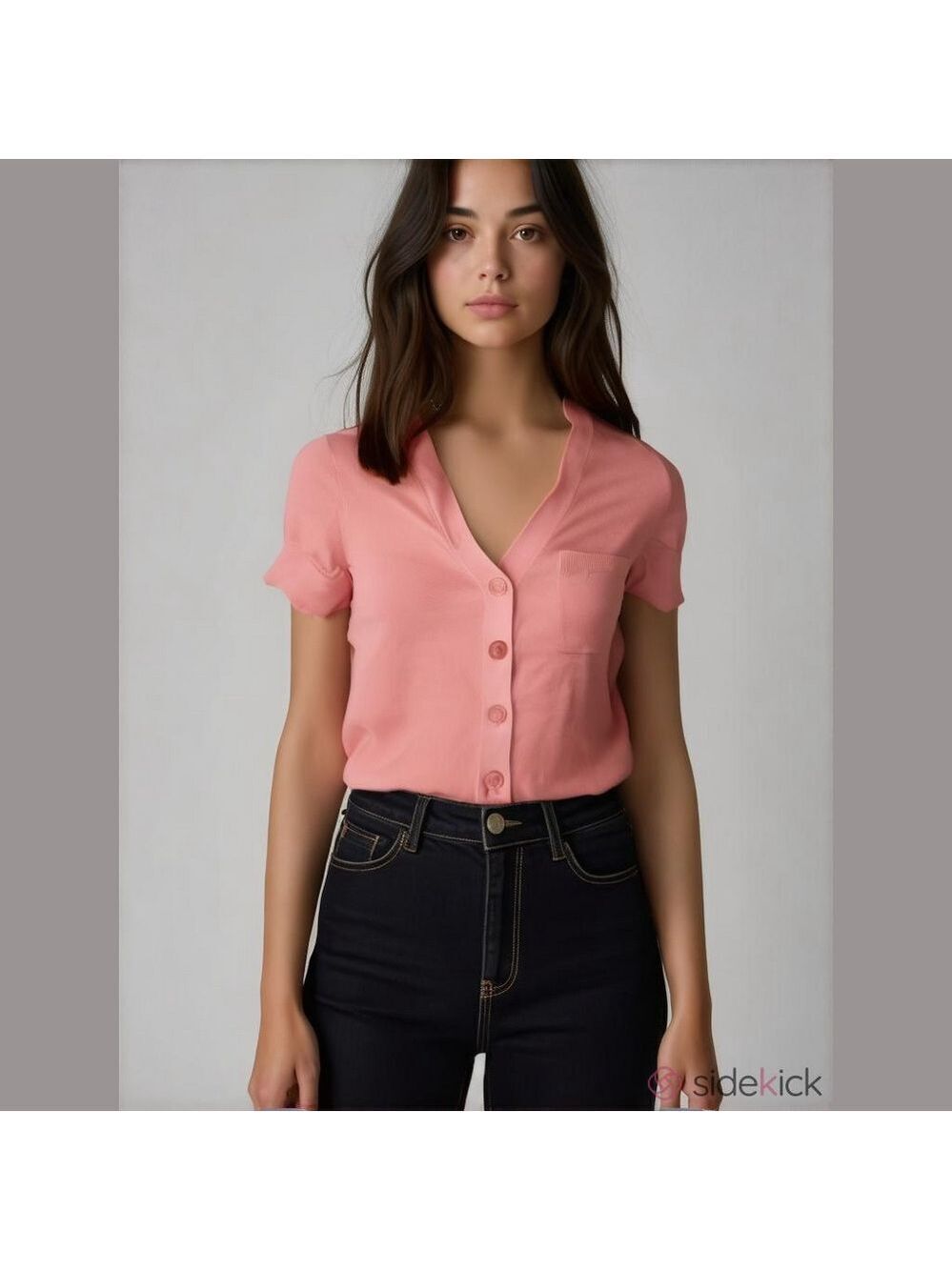 TALBOTS Talbot's pink Cardigan Petite XS